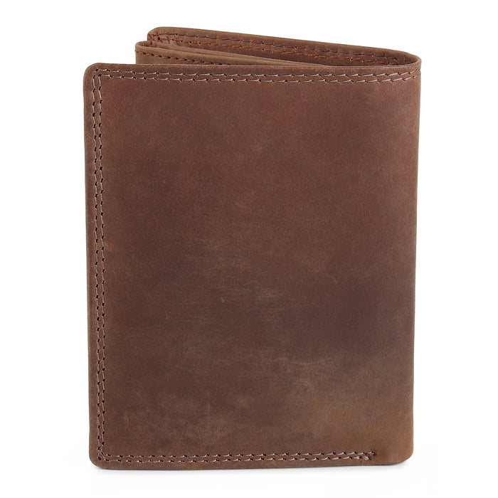 Buffalo Leather Men's Wallet - Vertical