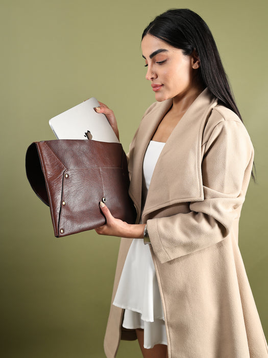 Urban Leather Laptop Sleeve + Free Sunglass Case