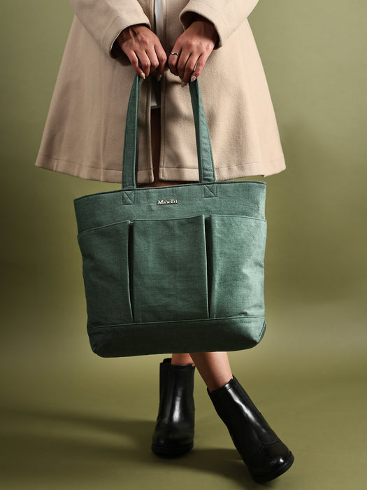 City Life Canvas Tote Bag