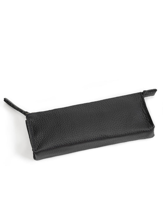 Black Leather Stationery Case (set of 2)