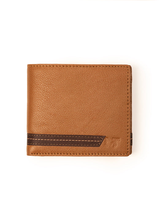 Stripe Brown Men's Wallet