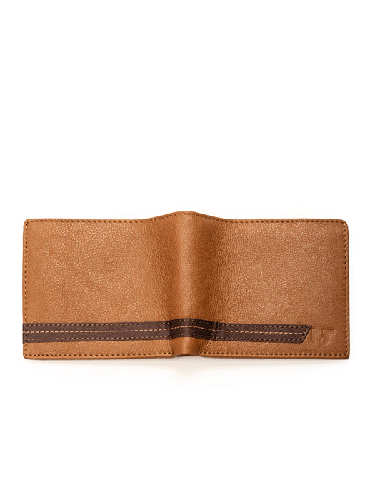 Stripe Brown Men's Wallet