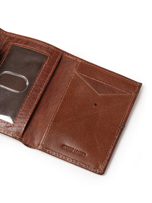 Textured Tri-Fold Men's Wallet