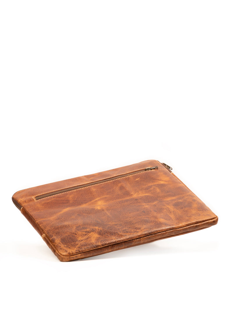 Hellbraune Laptoptasche