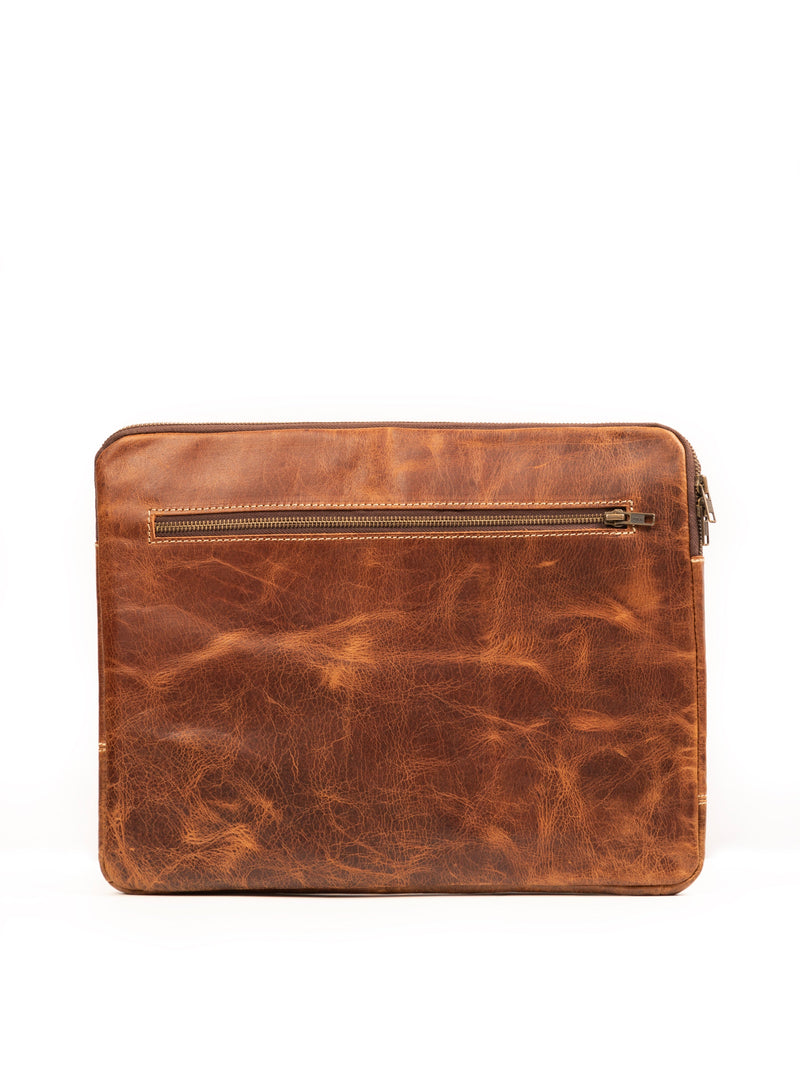 Hellbraune Laptoptasche