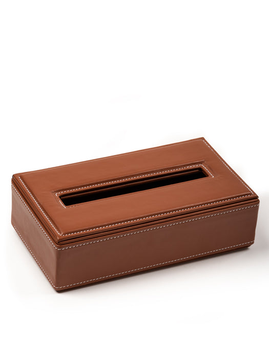 Leather Tissue Box