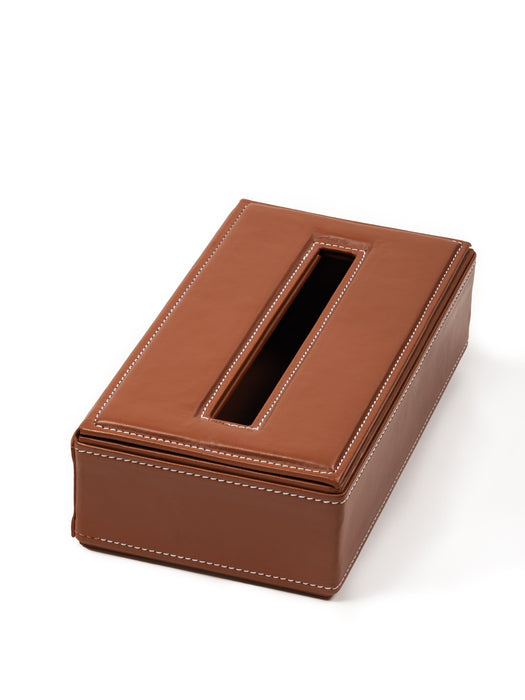 Leather Tissue Box