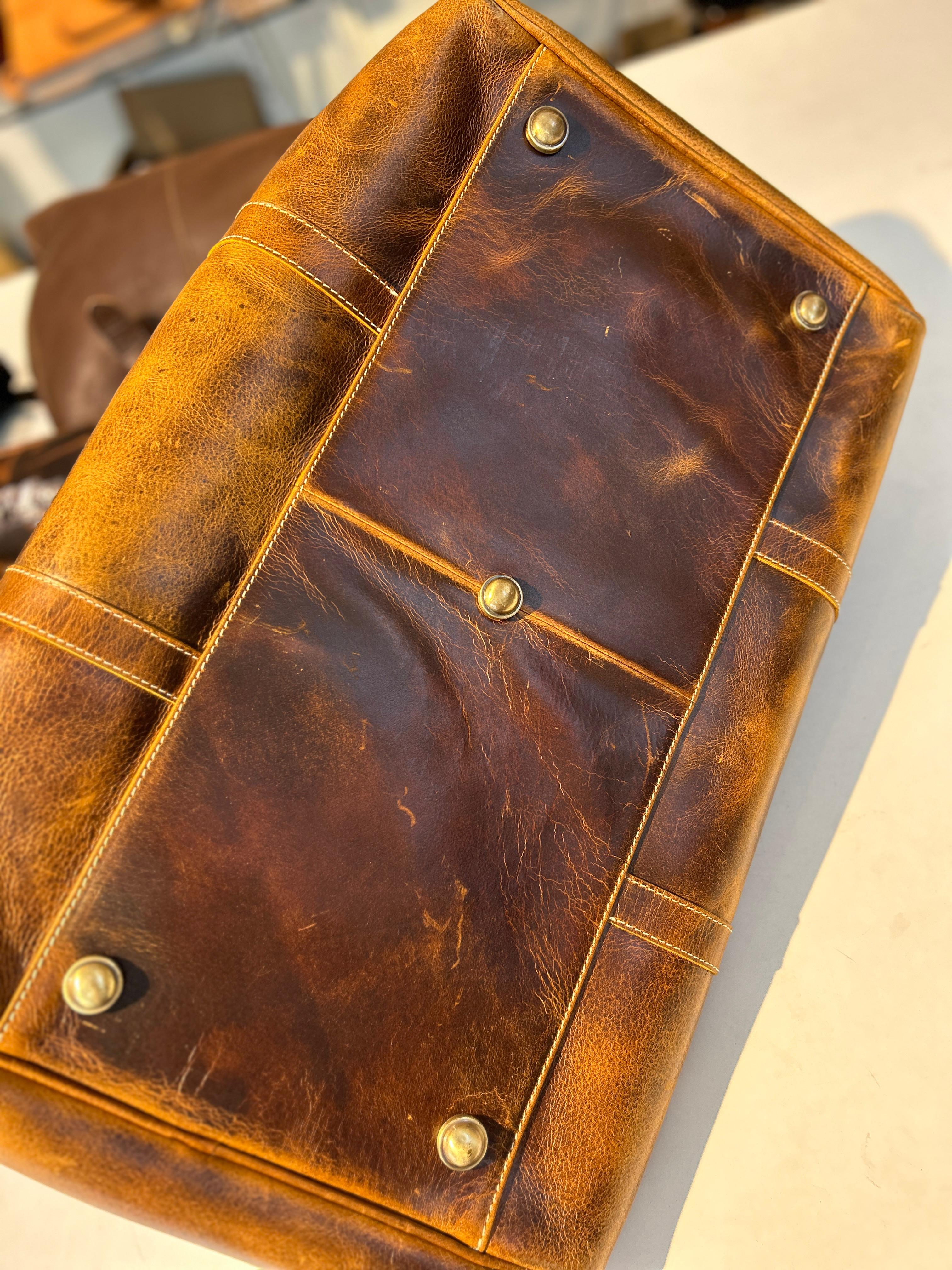Roosevelt Durable Travel Duffel Bag for Men & Women, Handmade