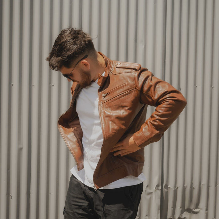 The Wilkinson Brown Leather Jacket