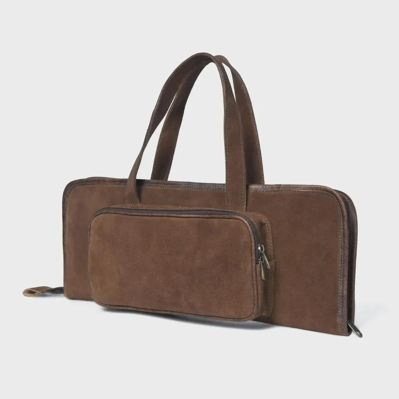 L'étui à baguettes en cuir