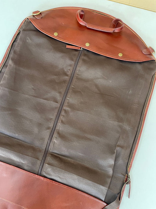 Leather Garment Bag - Dress Protection Bag — Classy Leather Bags