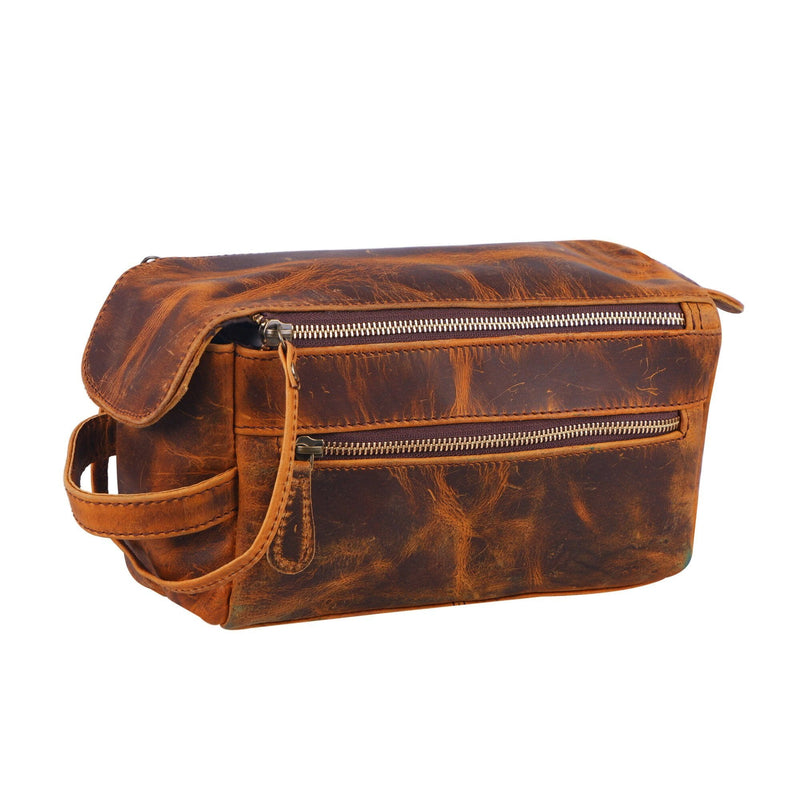 Best Leather Toiletry Travel Bag in USA