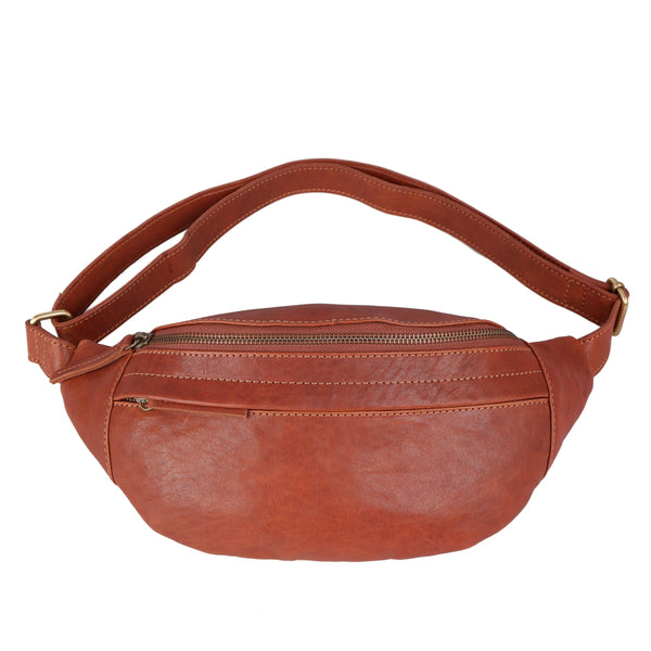 Leather Fanny Bag | Waist Bag | Leather Belt Travel Bag — Classy