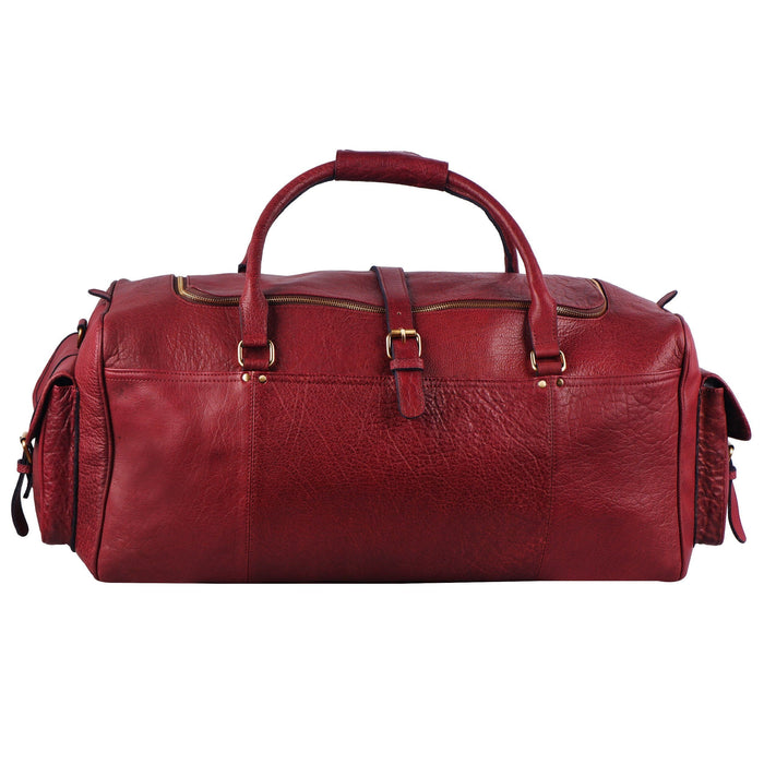 best leather duffle bag