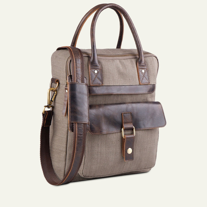 Buy Canvas bags with leather handles in USA