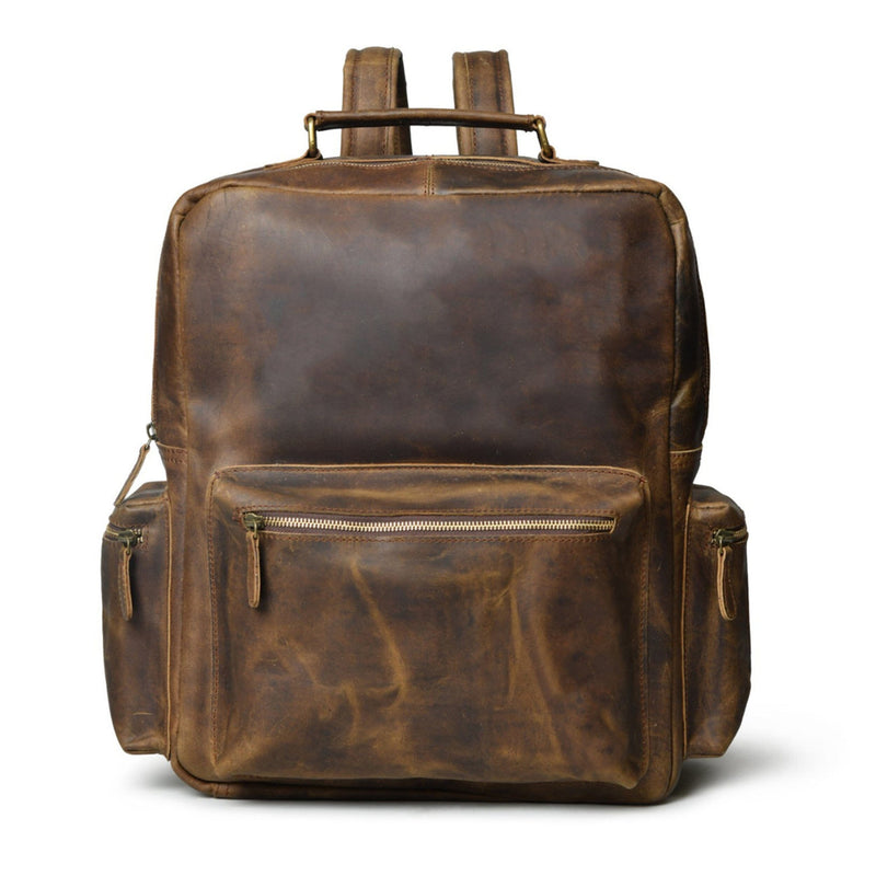 bifl leather backpack Barclay Buffalo Backpack