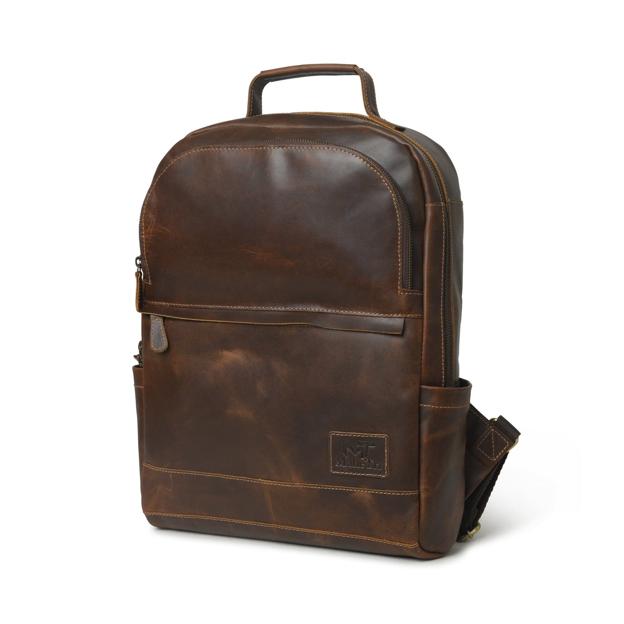 MT Cambridge Leather Backpack | Leather Backpack For Men & Women ...