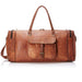 leather duffle 