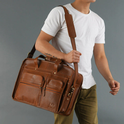Leather Briefcase for Men