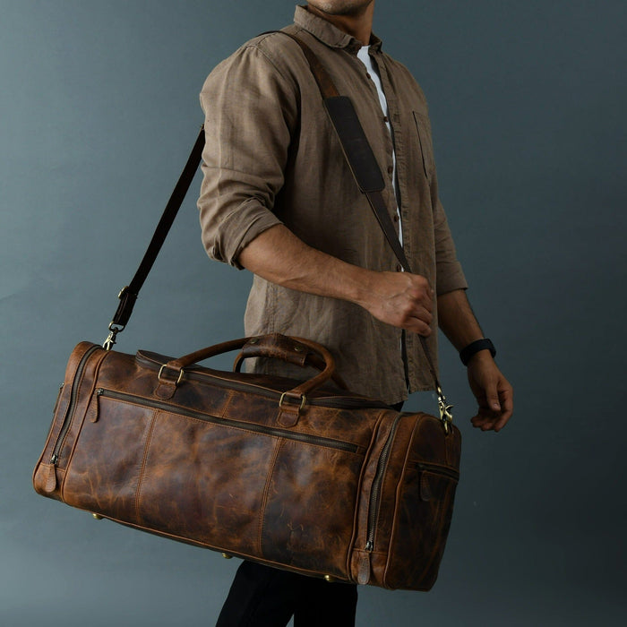 Leather Duffel Bags