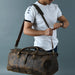 Leather Duffel Bags