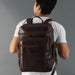  Leather Travel Backpack