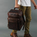  Leather Travel Backpack