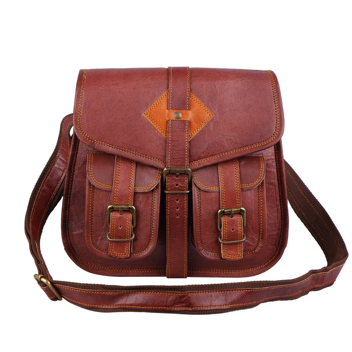 Randall Leather Crossbody Bag | Leather Crossover Purse For Women- CLB ...