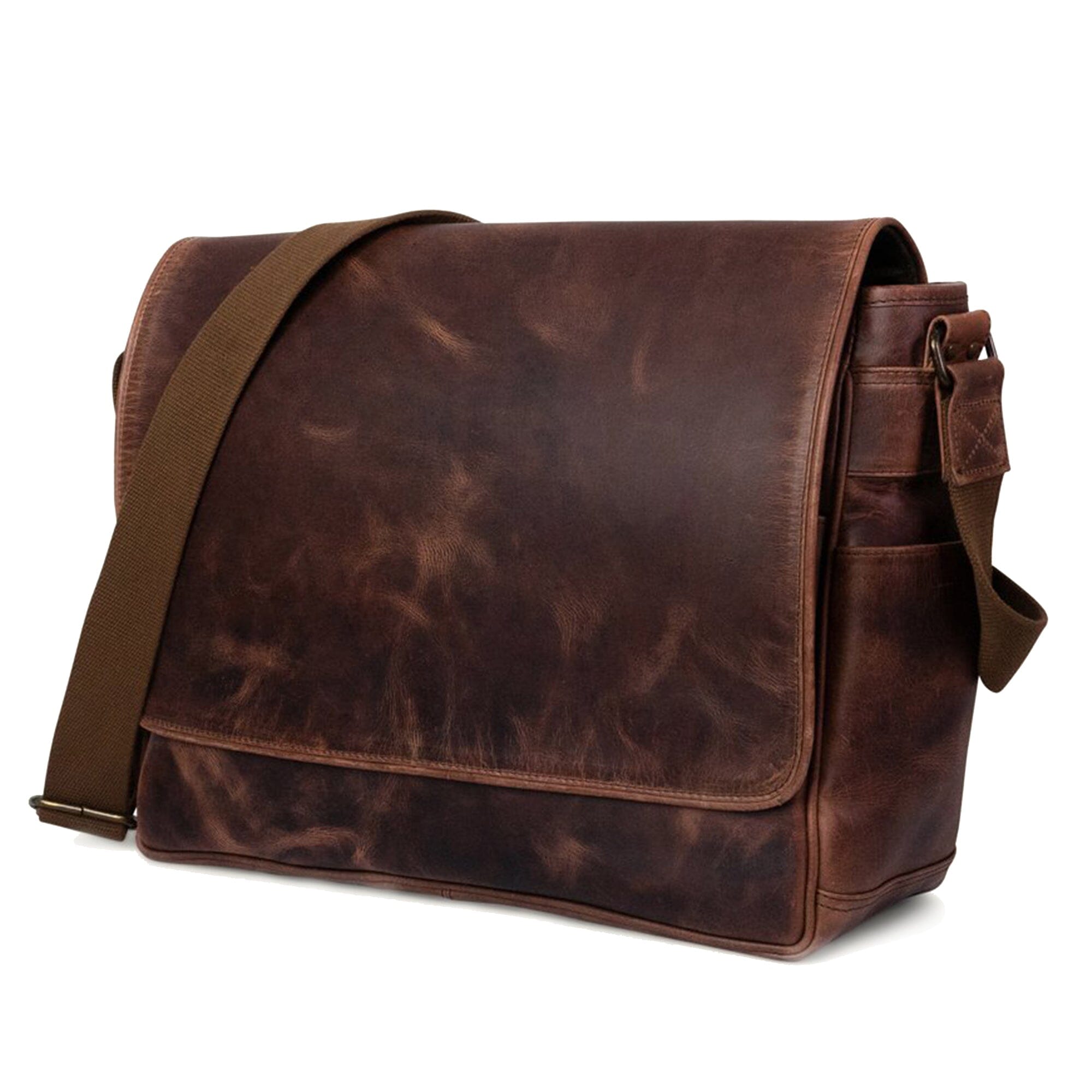 Wilson Buffalo Leather Crossbody Bag | Leather Crossbody Bag For