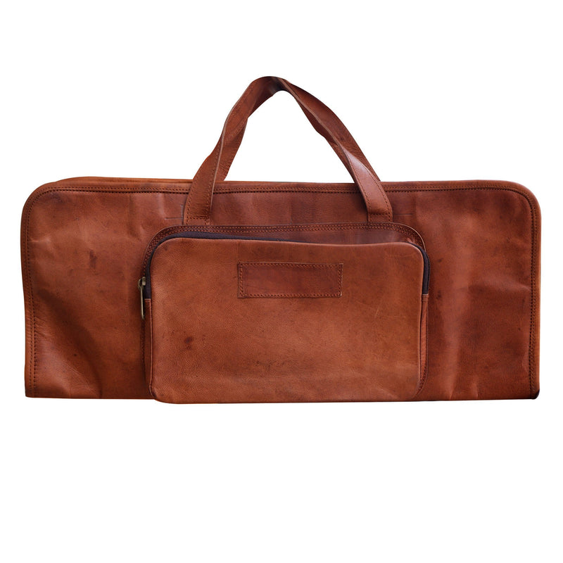 Genuine Vintage Leather Drumstick Bag Classy Leather Bags 