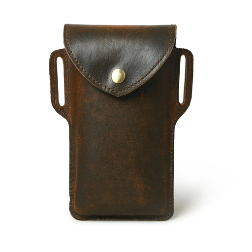 Buy Leather Mobile Holster Case - Dark Brown Classy Leather Bags Buy Leather Mobile Holster Case - Dark Brown Classy Leather Bags