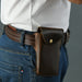 Mobile Holster Case- Dark Brown