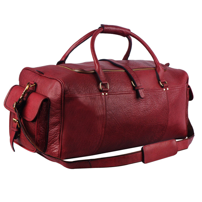 best leather duffle bag