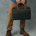 Canvas Green Briefcase