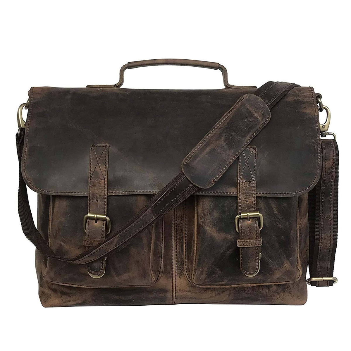 Buffalo Executive Leather Briefcase | Leather Briefcase For Men ...