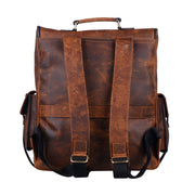 Shop Men's Brown Leather Backpack from Classy Leather Bags