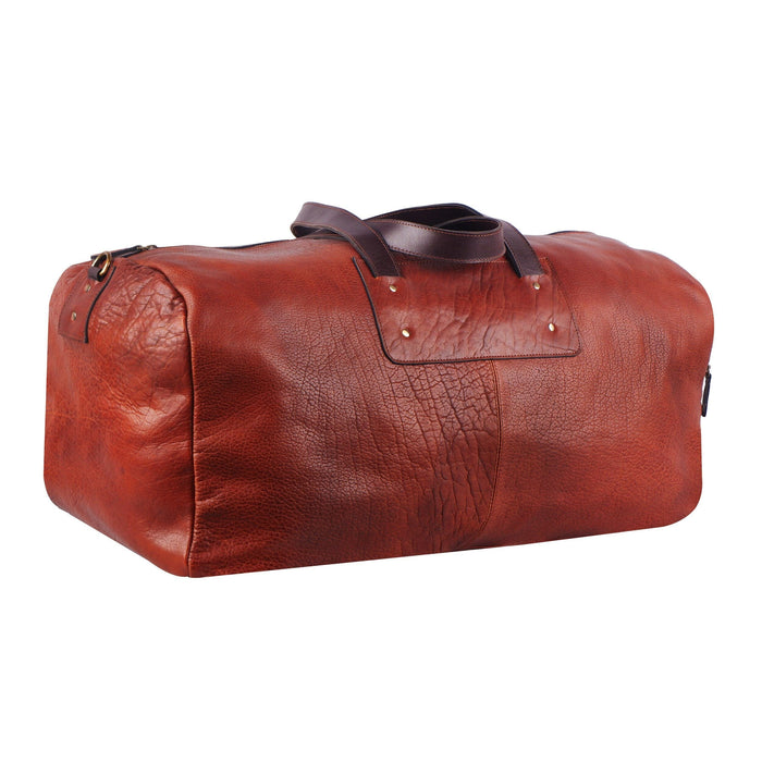 vintage leather duffle bags
