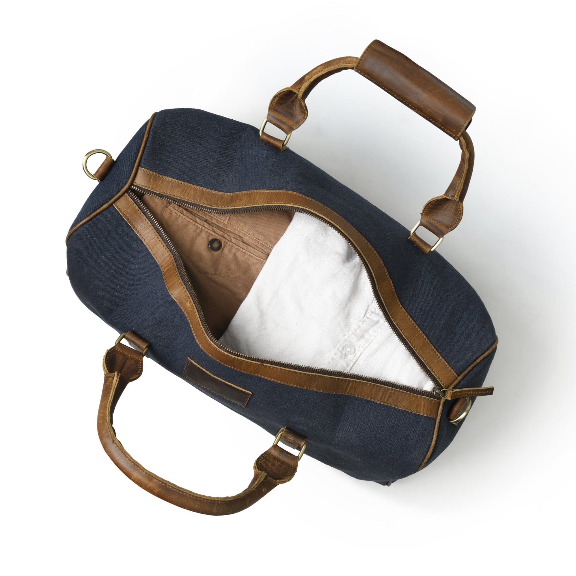 Blue Lagoon Canvas Duffle Bag Men's Canvas Duffle Bag — Classy