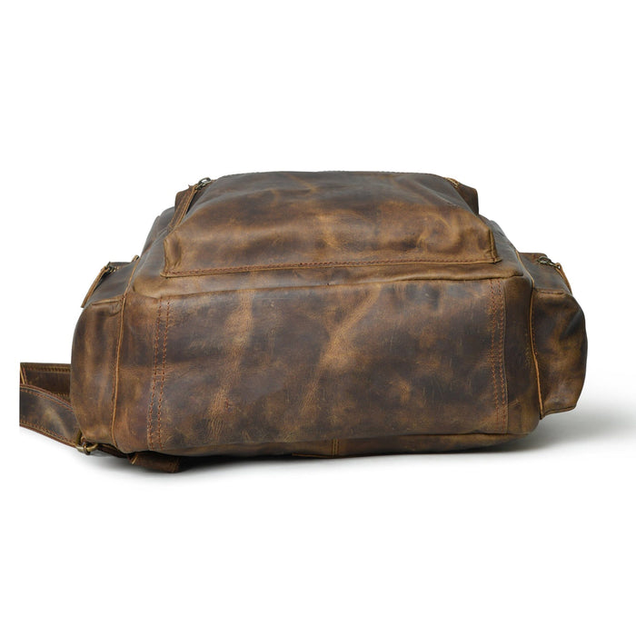 Leather Multipurpose Travel Backpack
