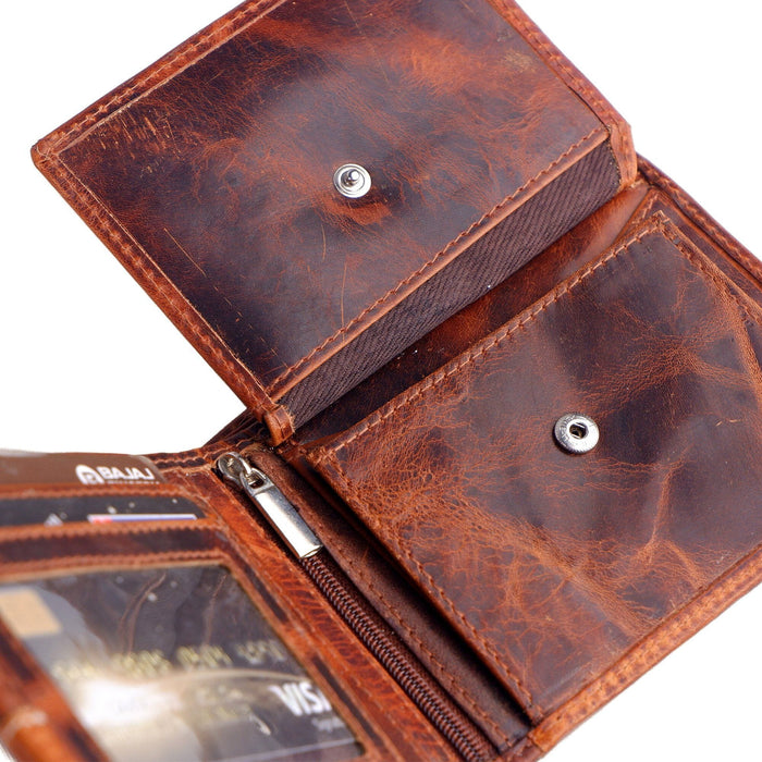 Buy leather mens wallets in United States