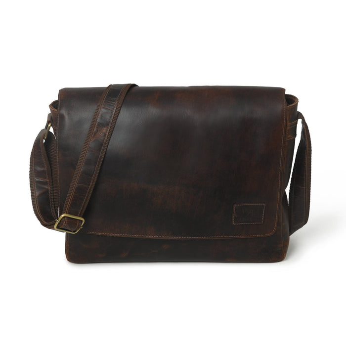 Kayden Leather Messenger Bag | Handmade Leather Messenger Bag — Classy ...