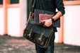 buy leather mens laptop messenger briefcases bags