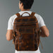  Leather Travel Backpack