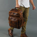  Leather Travel Backpack