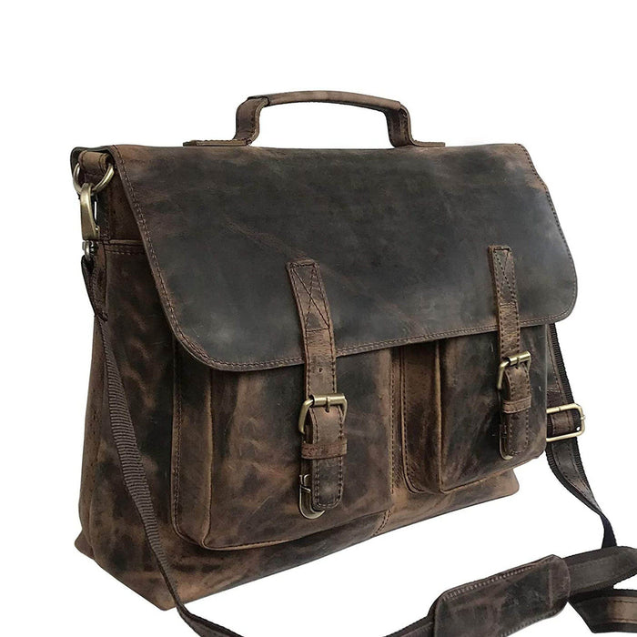 Buffalo Executive Leather Briefcase | Leather Briefcase For Men ...