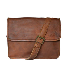 Handmade Shoulder Bags - Flap Over Crossbody Shoulder Laptop Bag ...