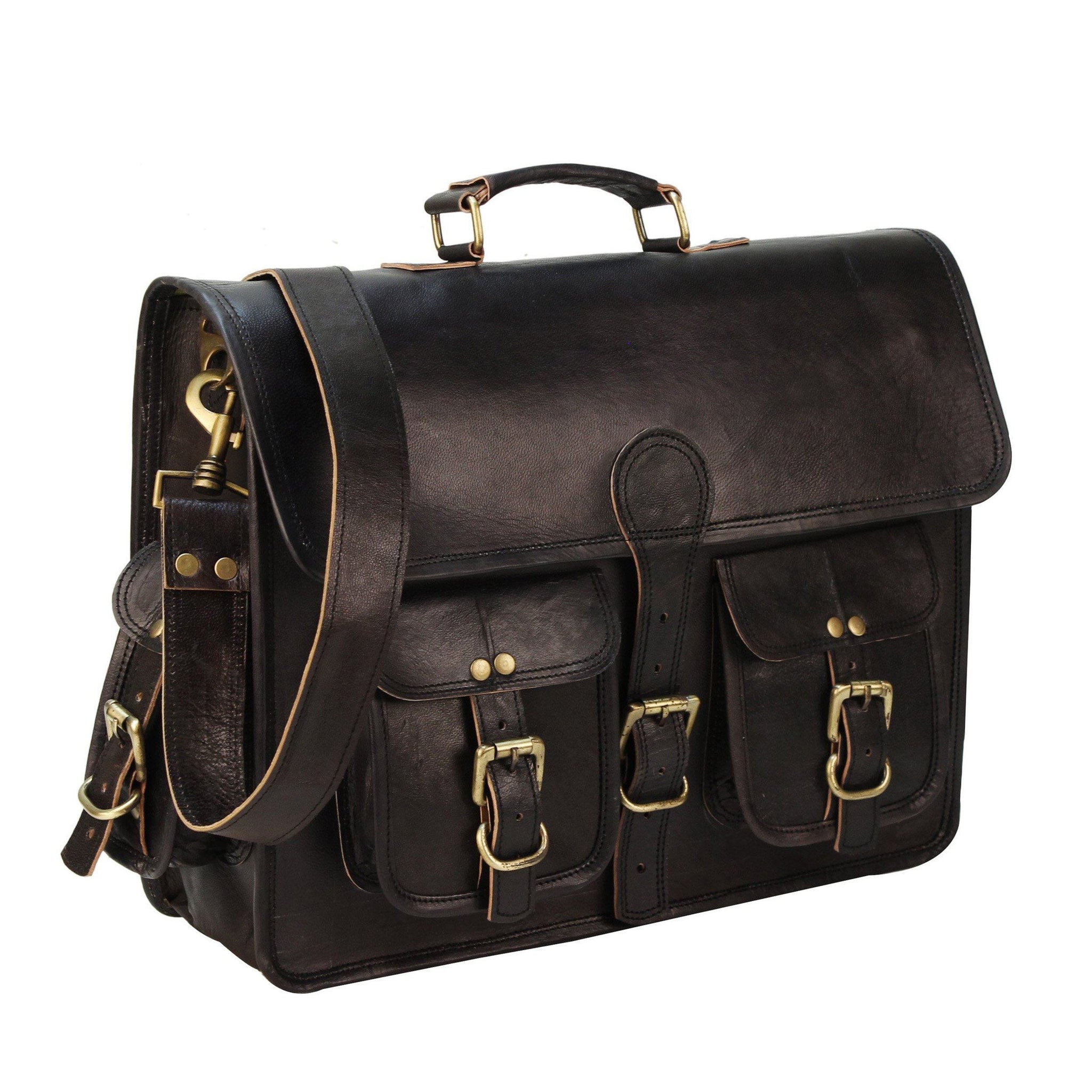 Leather Messenger Bags | ClassyLeatherBags — Classy Leather Bags