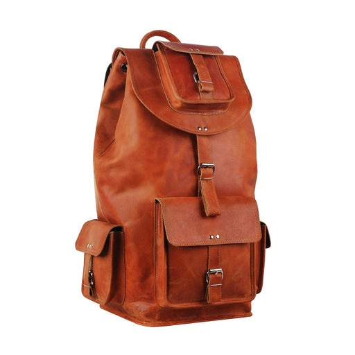 Shop Brown Leather Backpack for Men and Women from Classy Leather Bags