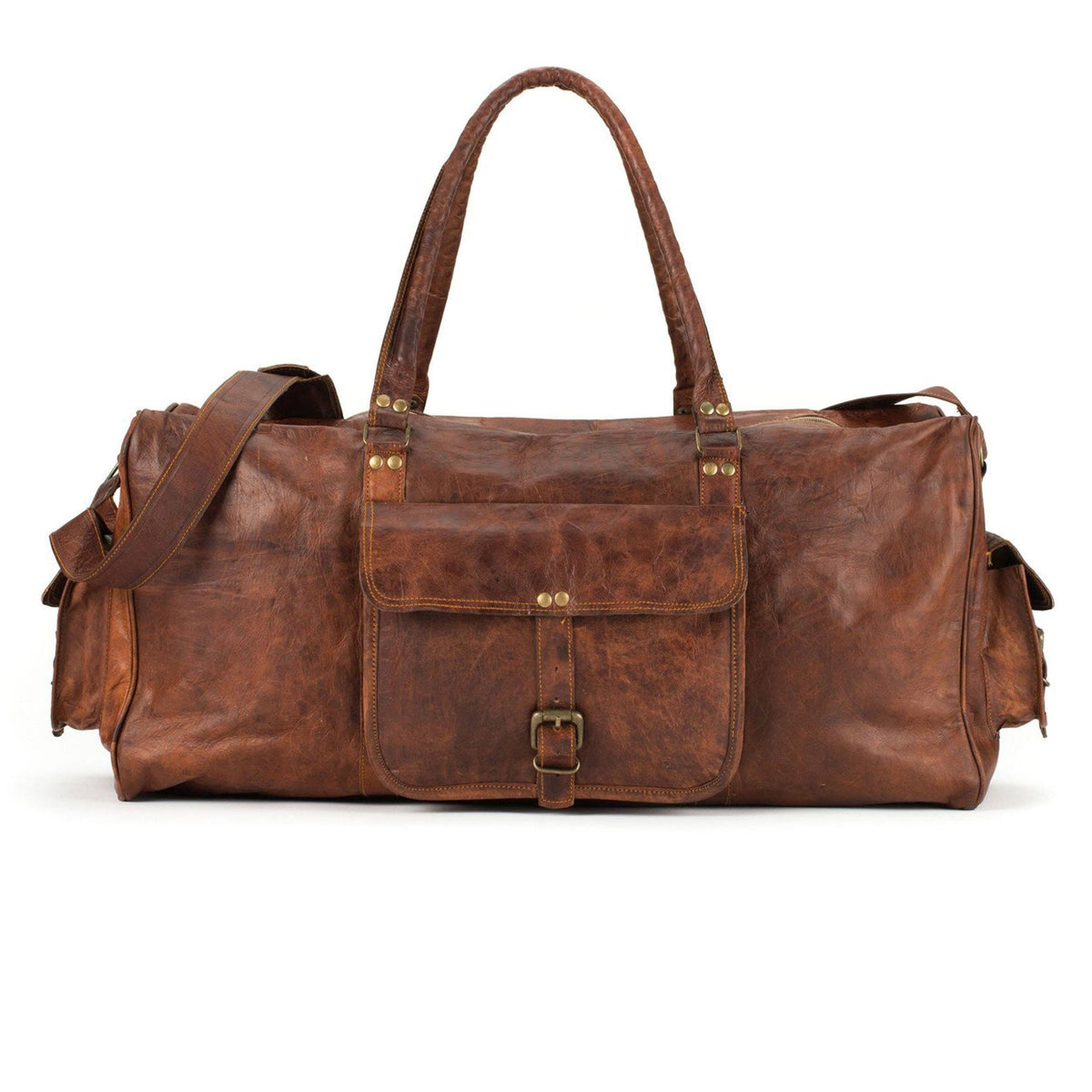 Hermes Massai Cut Bag Leather 40 - ShopStyle Travel Duffels & Totes