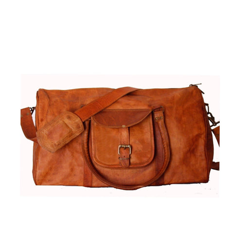 Vintage Leather Travel Weekend Bag Classy Leather Bags 